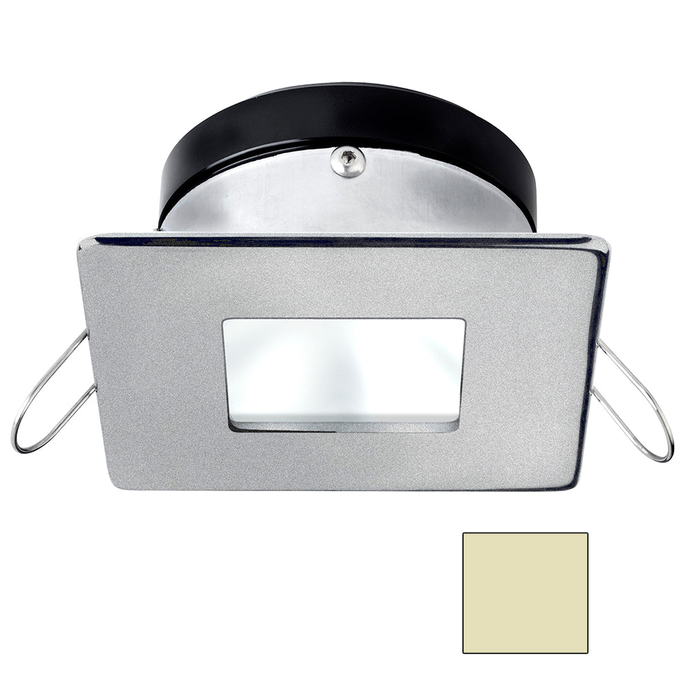 i2Systems Apeiron A1110Z - 4.5W Spring Mount Light - Square/Square - Warm White - Brushed Nickel Finish | SendIt Sailing