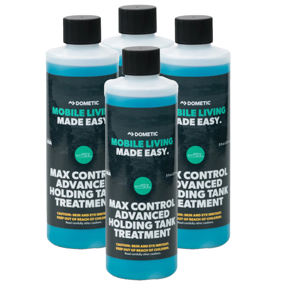 Dometic Max Control Holding Tank Deodorant - Four (4) Pack of 8oz Bottles | SendIt Sailing