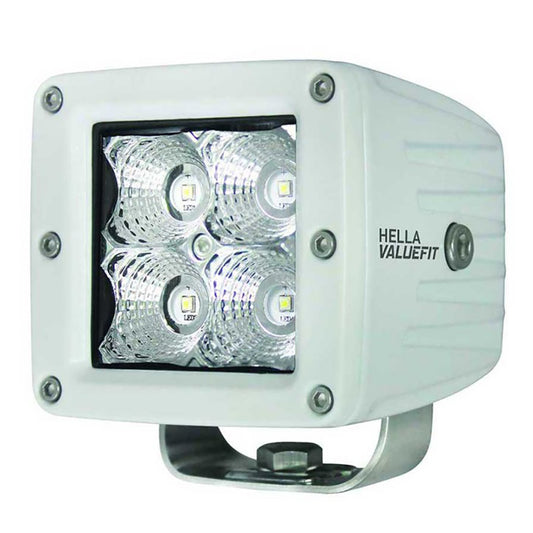 Hella Marine Value Fit LED 4 Cube Flood Light - White | SendIt Sailing