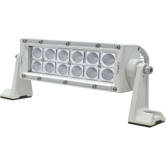 Hella Marine Value Fit Sport Series 12 LED Flood Light Bar - 8in - White | SendIt Sailing