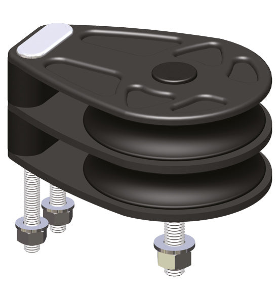 Antal 832.184 Deck Block Diameter 180 - Double | SendIt Sailing