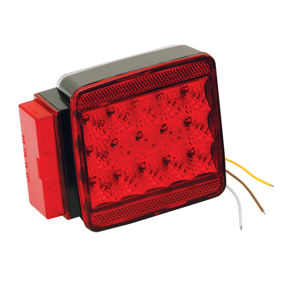 Wesbar LED Left/Roadside Submersible Taillight - Over 80in - Stop/Turn | SendIt Sailing