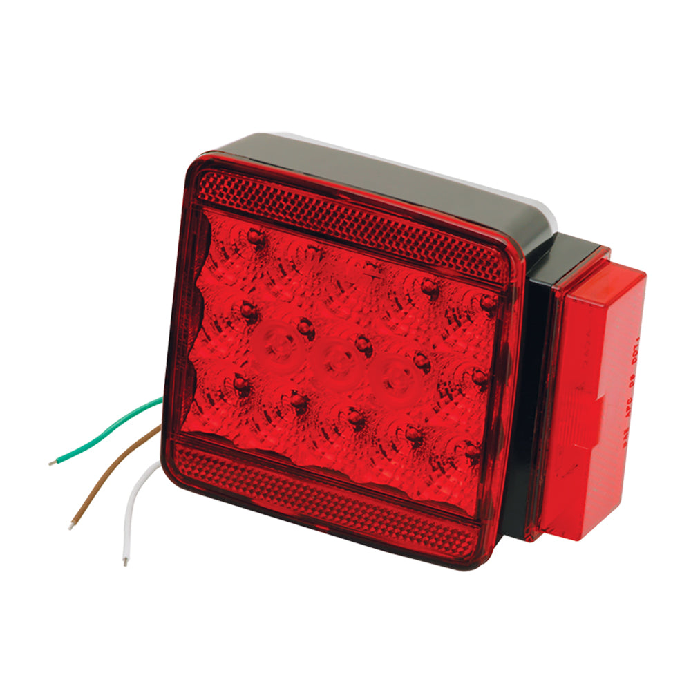 Wesbar LED Right Roadside Submersible Taillight - Over 80in - Stop/Turn | SendIt Sailing