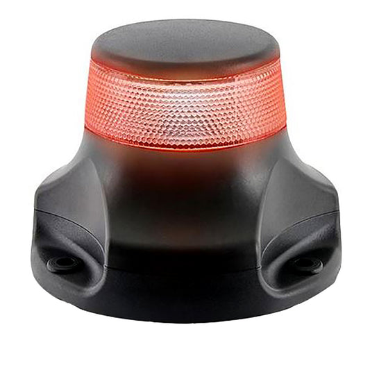 Hella Marine NaviLED 360, 2nm, All Round Light Red Surface Mount - Black Housing | SendIt Sailing