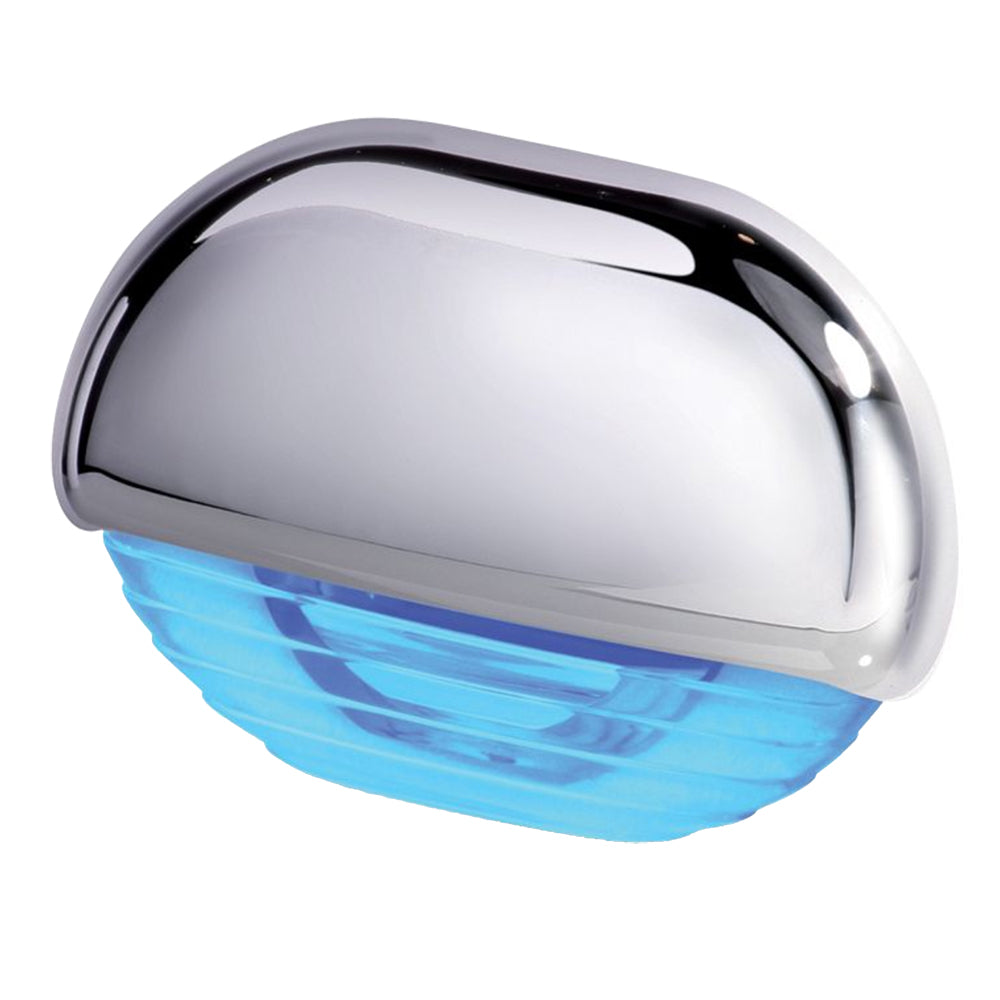 Hella Marine Easy Fit Step Lamp - Blue Chrome Cap | SendIt Sailing