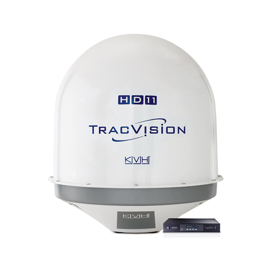 KVH TracVision HD11 with IP Control Unit and World LNB | SendIt Sailing