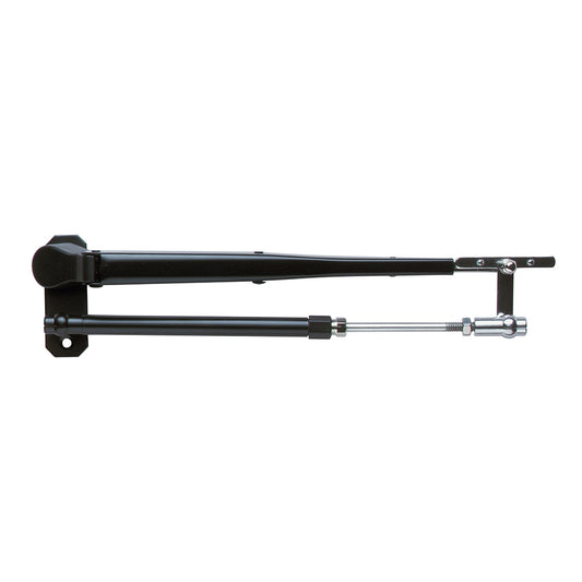 Marinco Wiper Arm, Deluxe Black Stainless Steel Pantographic - 12in-17in Adjustable | SendIt Sailing