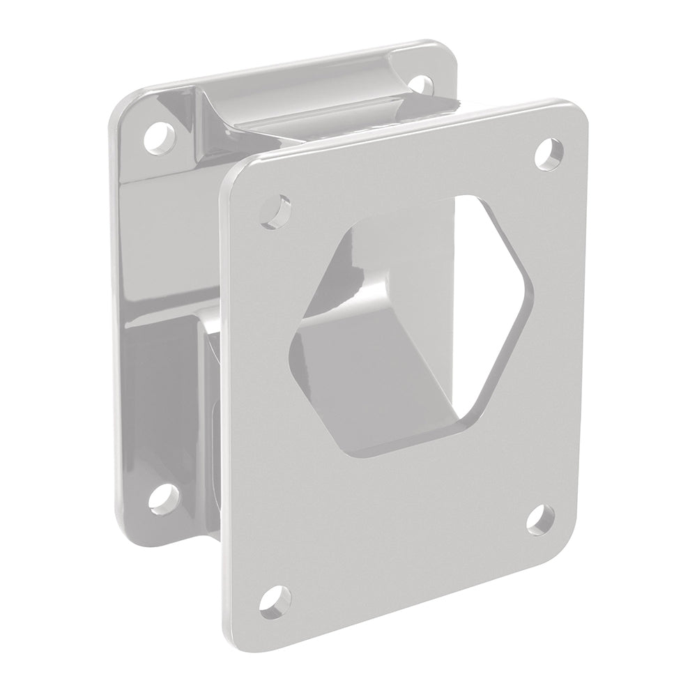 Minn Kota 3in Raptor Setback Bracket - White | SendIt Sailing