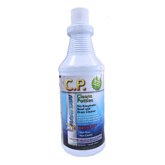 Raritan C.P. Cleans Potties Bio-Enzymatic Bowl Cleaner - 32oz Bottle | SendIt Sailing