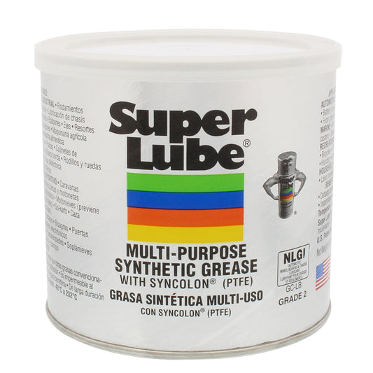 Super Lube Multi-Purpose Synthetic Grease with Syncolon (PTFE) - 14.1oz Canister | SendIt Sailing