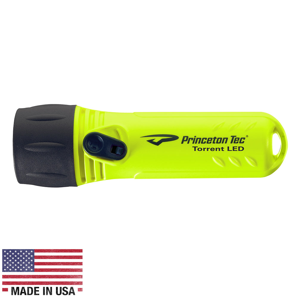 Princeton Tec Torrent LED - Neon Yellow | SendIt Sailing