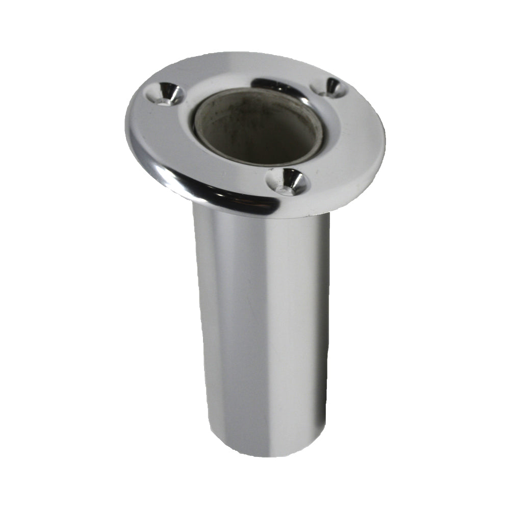 TACO Flush Mount Rod Holder 10 degree - Deluxe Anodized Finish | SendIt Sailing