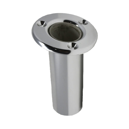 TACO Flush Mount Rod Holder 10 degree - Deluxe Anodized Finish | SendIt Sailing