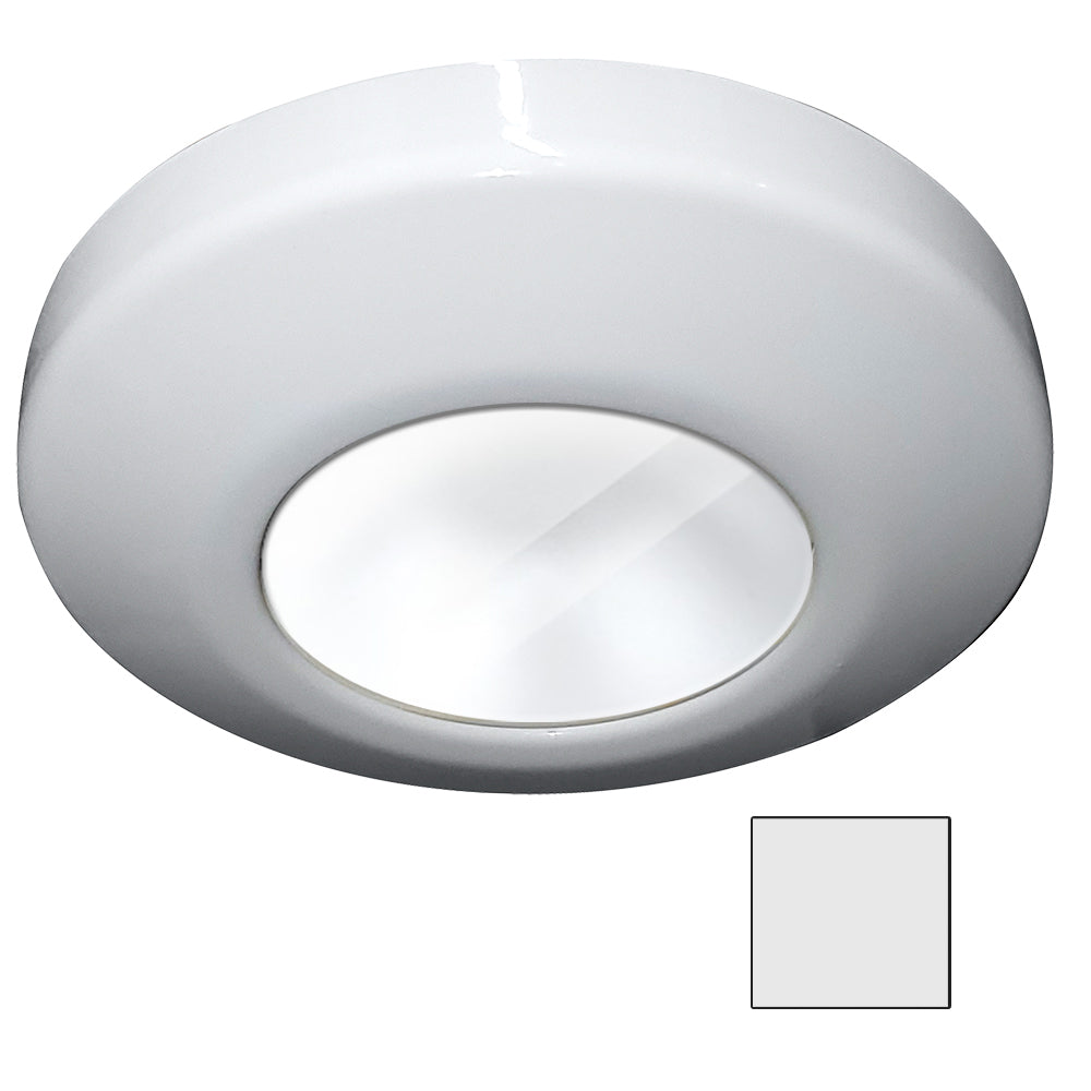 i2Systems Profile P1101Z 2.5W Surface Mount Light - Cool White - Off White Finish | SendIt Sailing