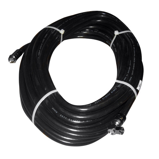 KVH 50ft RG-6 Coax with F Connector Designed for TV1 - Right Angle End | SendIt Sailing