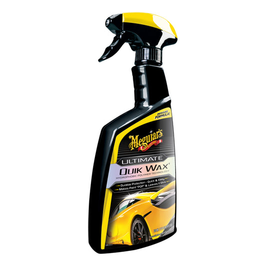 Meguiars Ultimate Quik Wax and Increased Gloss, Shine & Protection with Ultimate Quik Wax - 24oz | SendIt Sailing