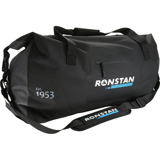 Ronstan Dry Roll Top - 55L Crew Bag - Black and Grey | SendIt Sailing