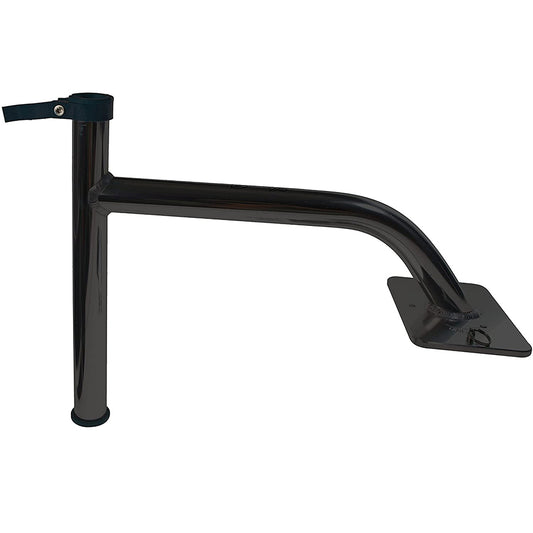 Panther 3in Quick Release King Pin Bow Mount Bracket - Black - Powder Coat | SendIt Sailing