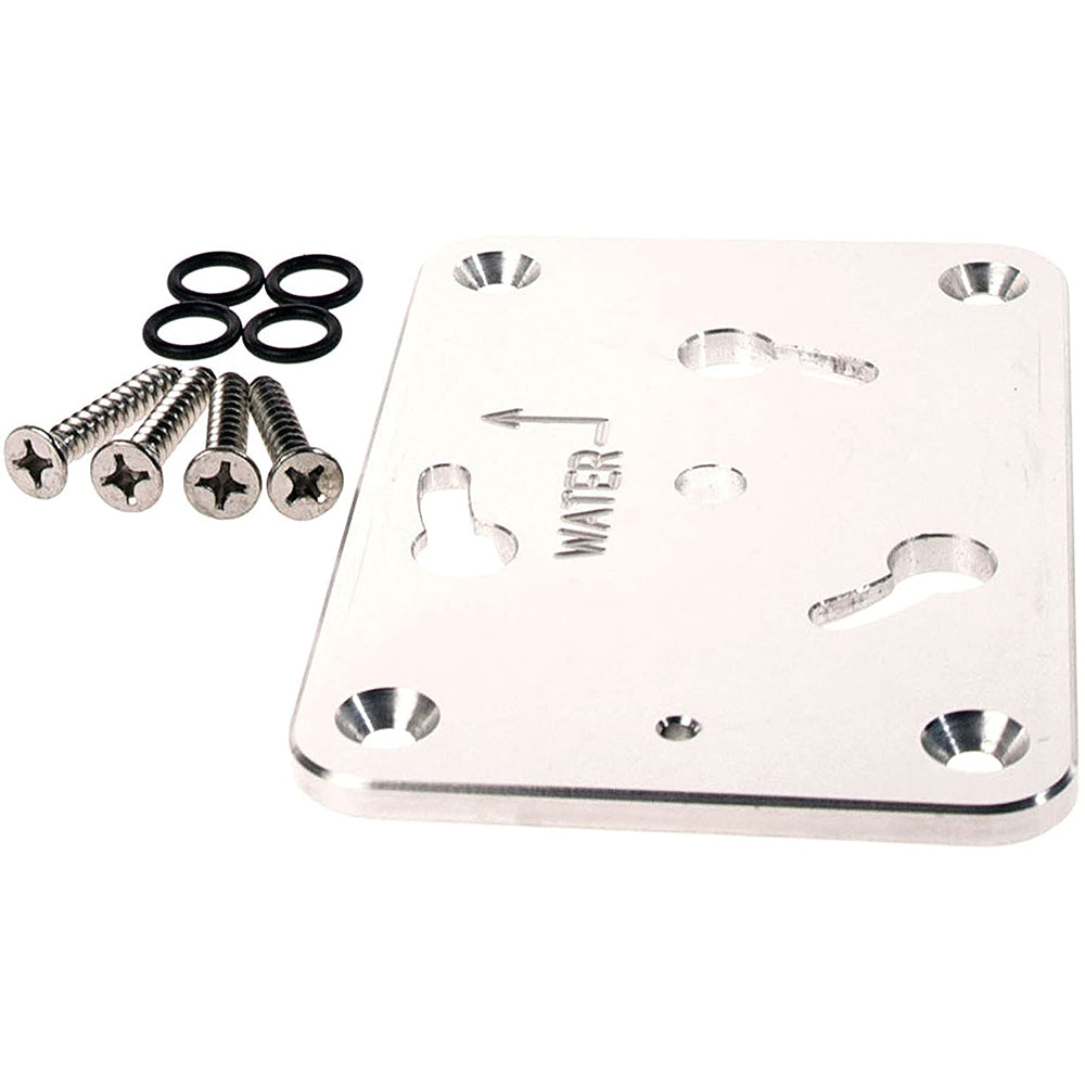 Panther Spare Bow Mount Base Kit for King Pin - Clear - Anodized | SendIt Sailing