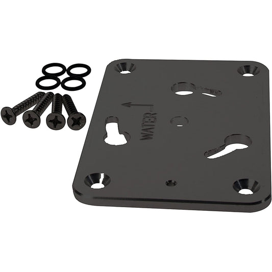 Panther Spare Bow Mount Base Kit for King Pin - Black - Powder Coat | SendIt Sailing