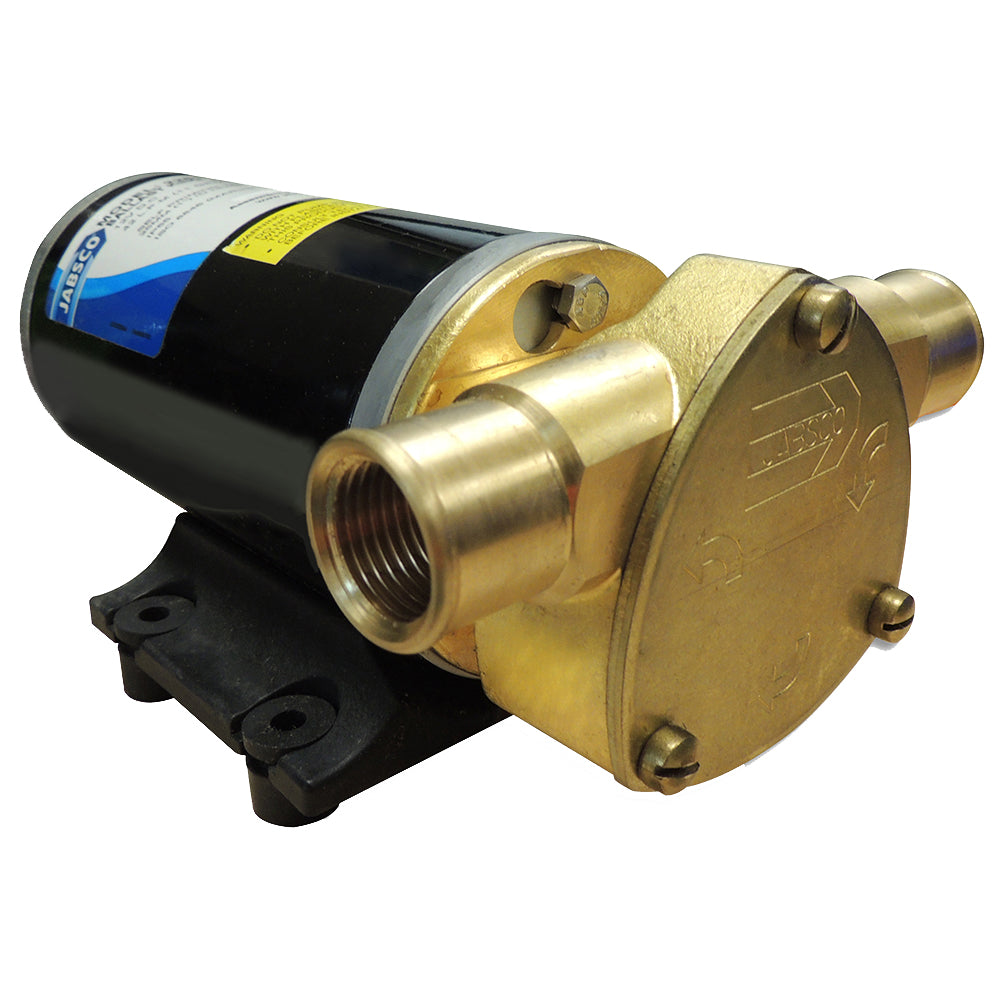 Jabsco Ballast King Bronze DC Pump with Deutsch Connector - No Reversing Switch - 15 GPM | SendIt Sailing