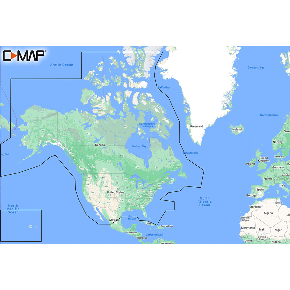 C-MAP M-NA-Y200-MS DISCOVER North America | SendIt Sailing