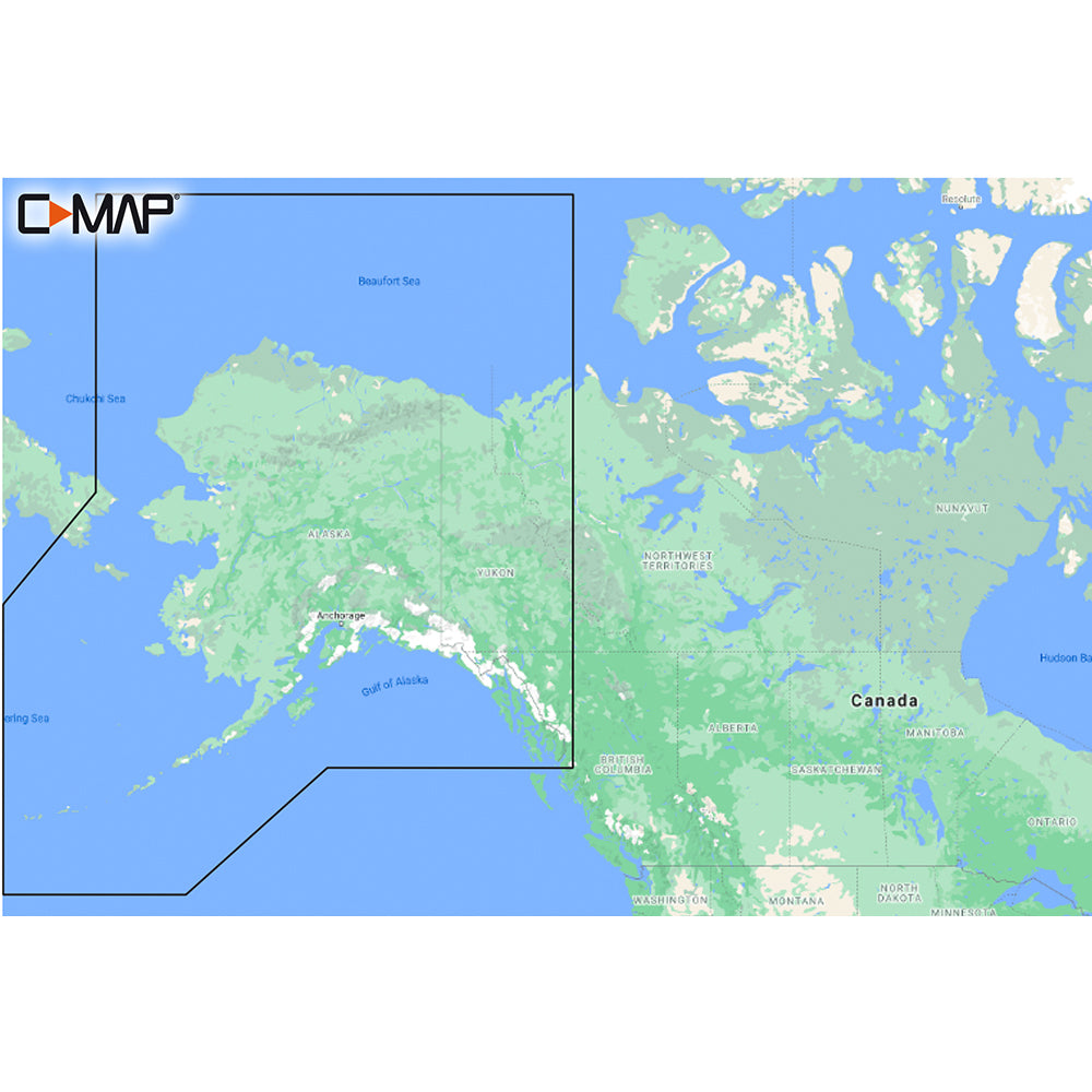 C-MAP M-NA-Y208-MS Alaska REVEAL Coastal Chart | SendIt Sailing