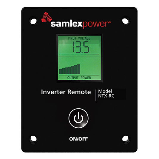 Samlex NTX-RC Remote Control with LCD Screen for NTX Inverters | SendIt Sailing