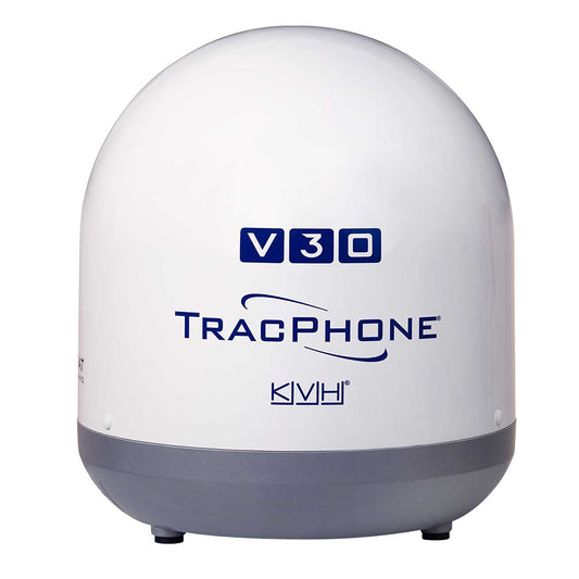 KVH Ultra-Compact TracPhone V30 with DC-BDU | SendIt Sailing