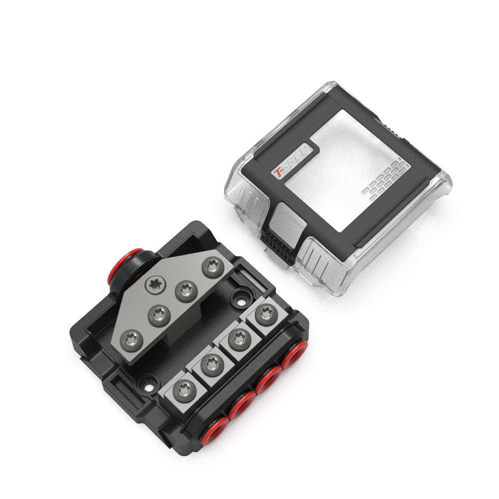 T-Spec VFDB4 MANL 4 Position Distribution Block with Cover | SendIt Sailing