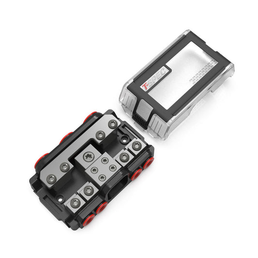 T-Spec VPNB4 MANL 4 Position All-In-One Distribution Block with Cover | SendIt Sailing