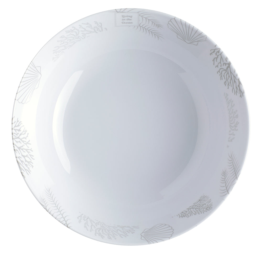 Marine Business Melamine Deep, Round Soup Plate - Living - 8.8in Set of 6 | SendIt Sailing