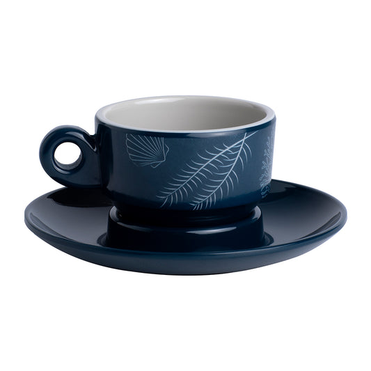 Marine Business Melamine Espresso Cup and Plate Set - Living - Set of 6 | SendIt Sailing