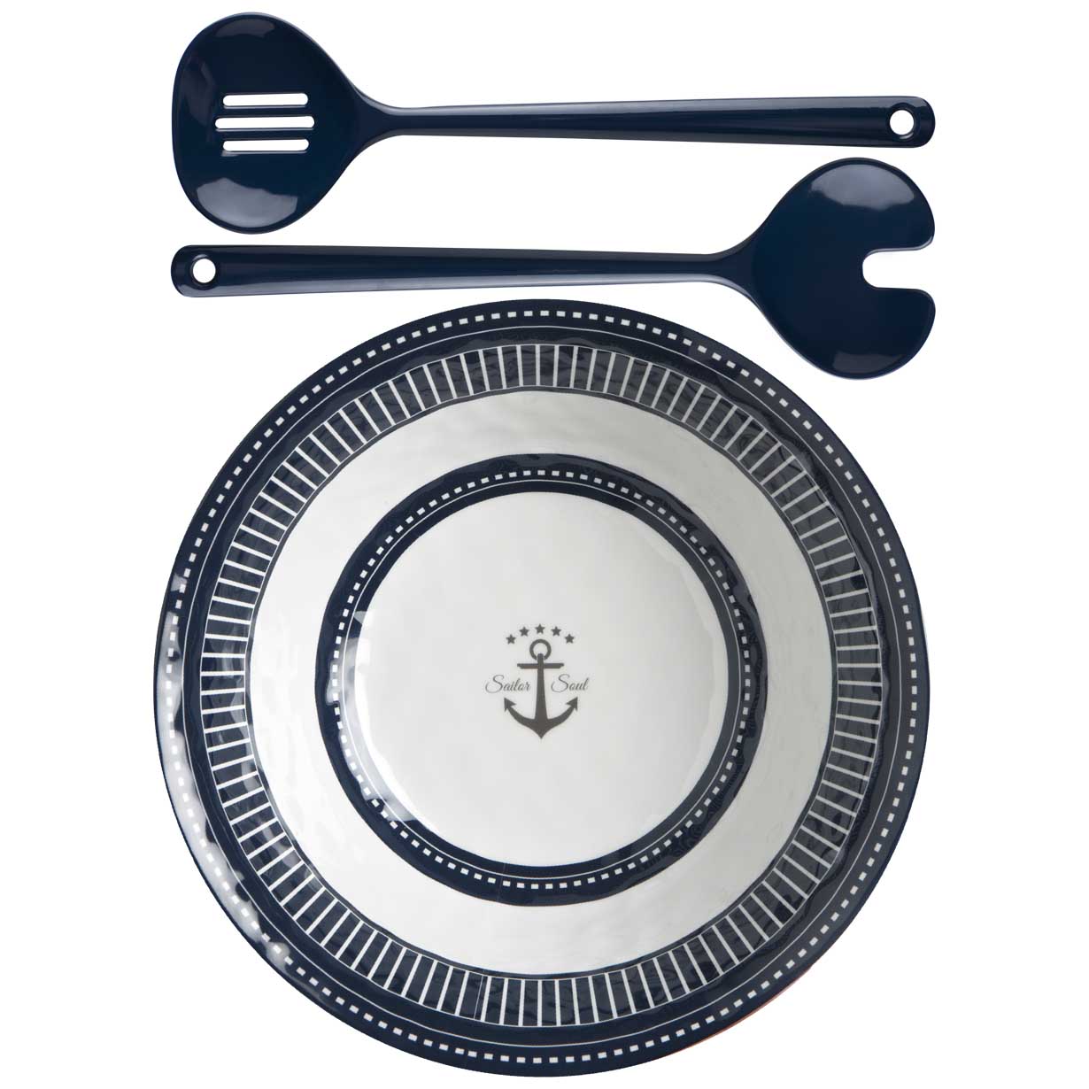 Marine Business Melamine Salad Bowl and Servers - Sailor Soul | SendIt Sailing