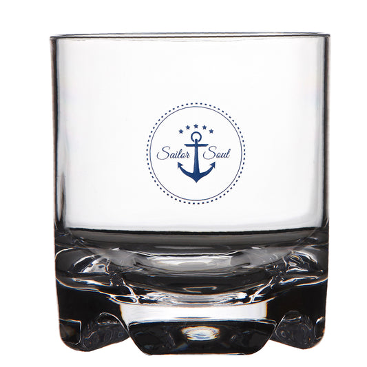 Marine Business Stemless Water/Wine Glass - Sailor Soul - Set of 6 | SendIt Sailing