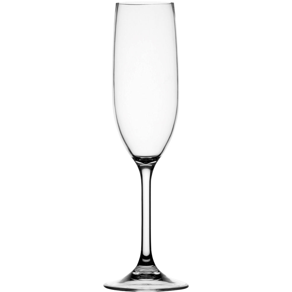 Marine Business Non-Slip Flute Glass Party - Clear Tritan - Set of 6 | SendIt Sailing