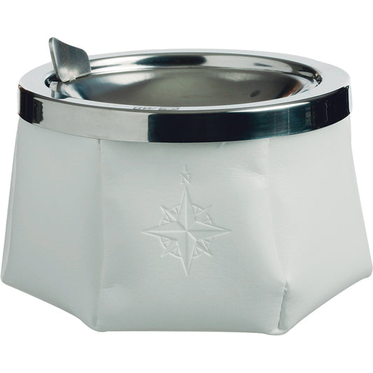 Marine Business Windproof Ashtray with Lid - White | SendIt Sailing