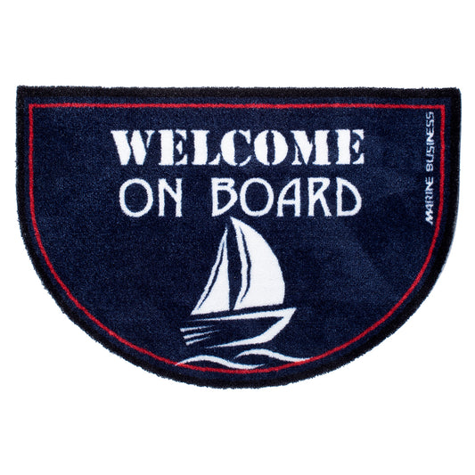 Marine Business Non-Slip Welcome on Board Half-Moon-Shaped Mat - Regata | SendIt Sailing