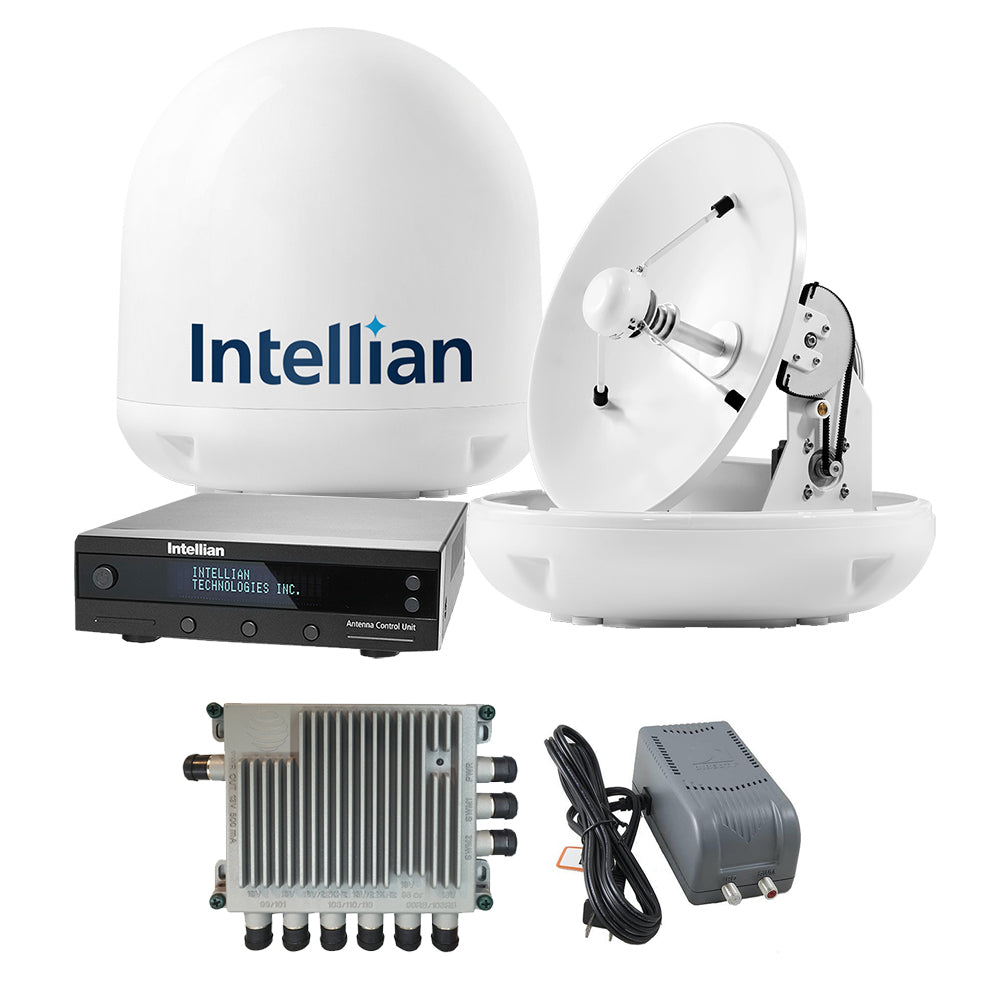 Intellian i4 All-Americas TV Antenna System and SWM-30 Kit | SendIt Sailing