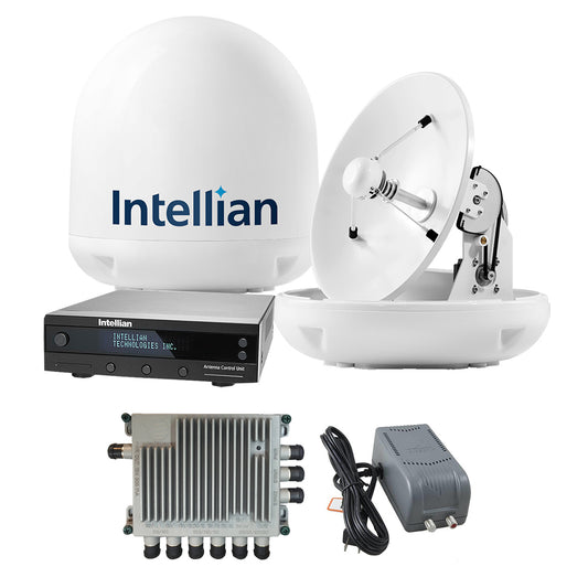 Intellian i4 All-Americas TV Antenna System and SWM-30 Kit | SendIt Sailing