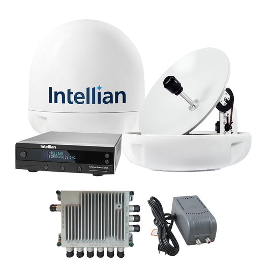 Intellian i5 All-Americas TV Antenna System and SWM-30 Kit | SendIt Sailing