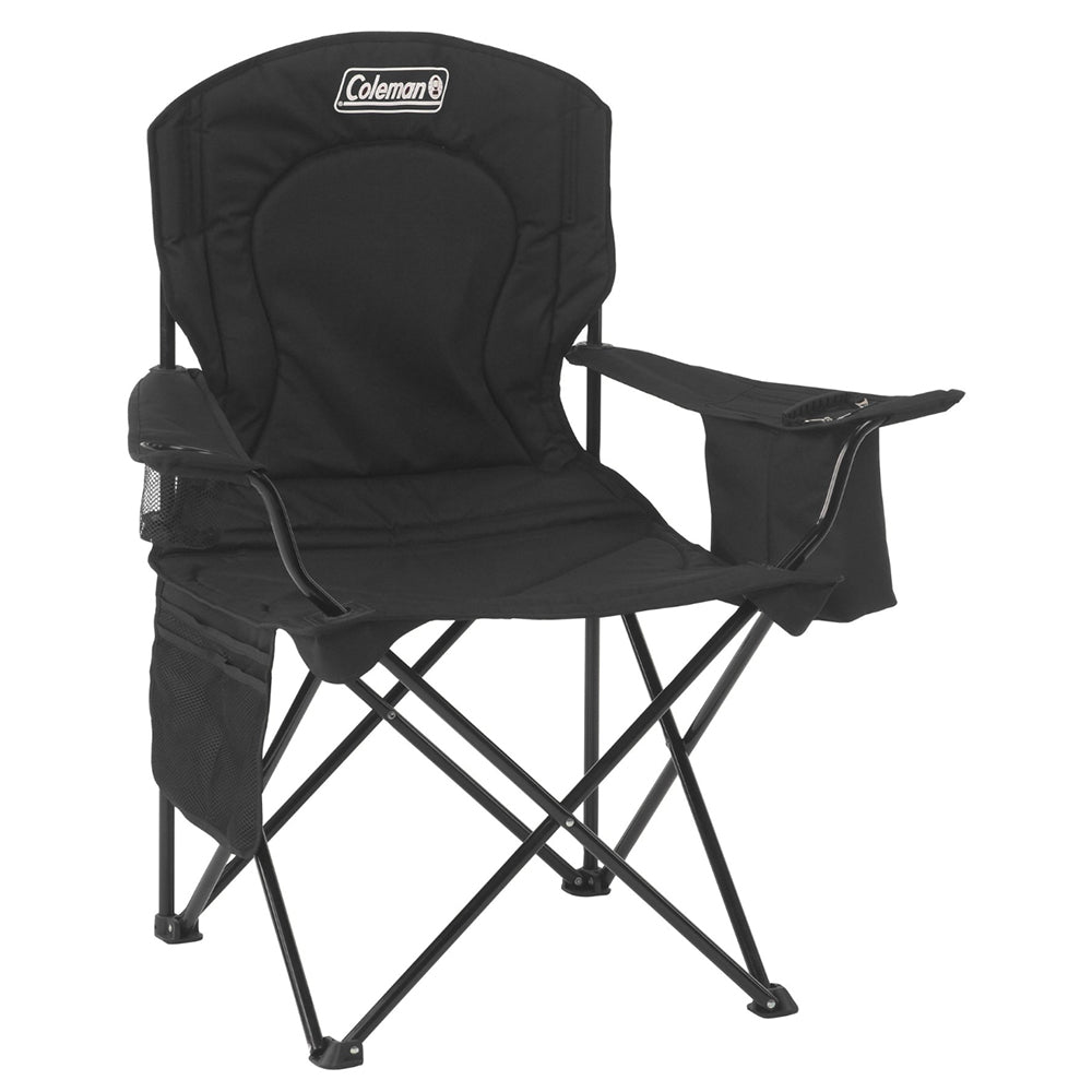 Coleman Cooler Quad Chair - Black | SendIt Sailing