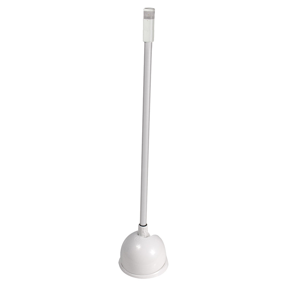 Lumitec Contour Anchor Light - 12in - White Shaft, White Base | SendIt Sailing