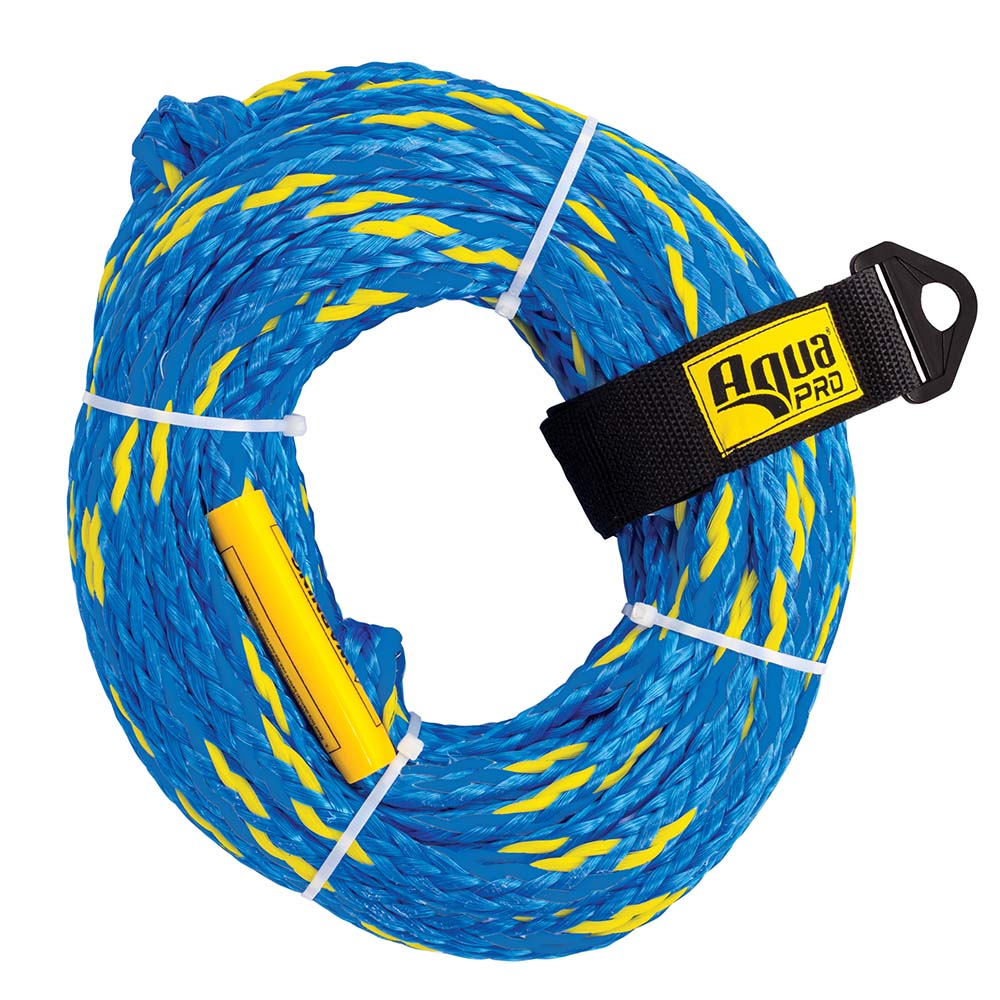 Aqua Leisure 2-Person Floating Tow Rope - 2,375lb Tensile - Blue | SendIt Sailing