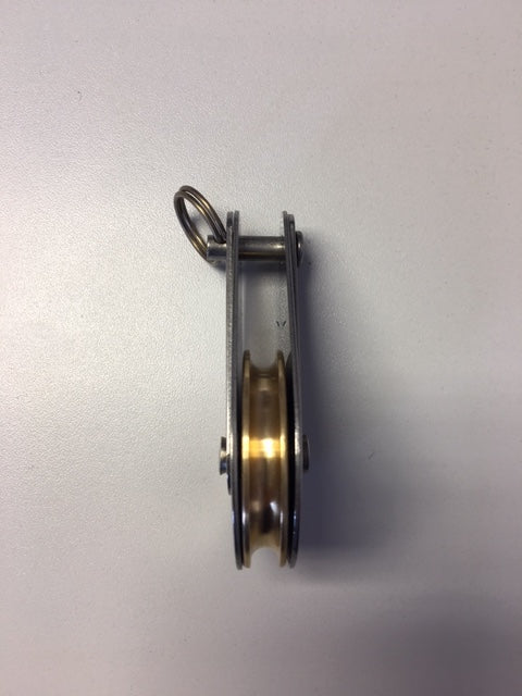 Barton Marine High Load Wire Rope Fixed Eye Block 45mm | SendIt Sailing