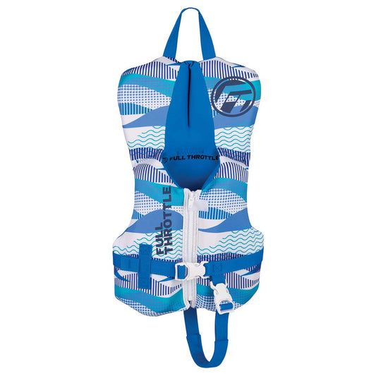 Full Throttle Infant Rapid-Dry Flex-Back Life Jacket - Blue | SendIt Sailing