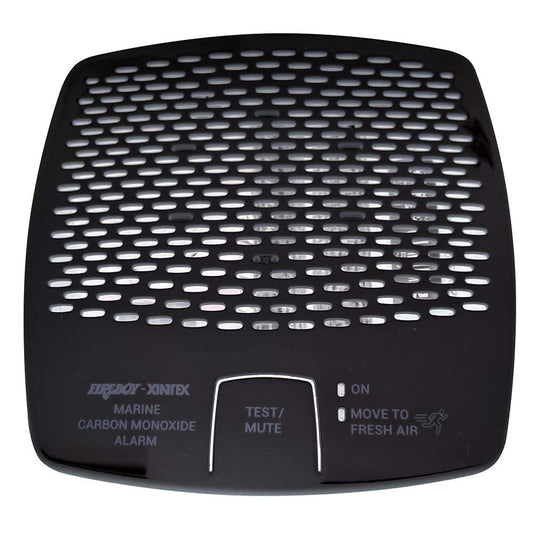 Fireboy-Xintex CO Alarm 12/24V DC with Interconnect - Black | SendIt Sailing