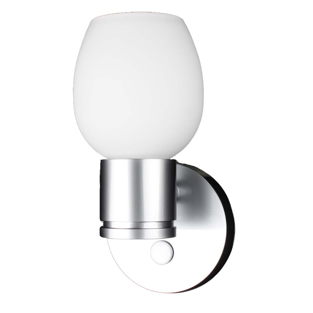 Lunasea LED Wall Light - Brushed Nickel - Tulip Glass | SendIt Sailing