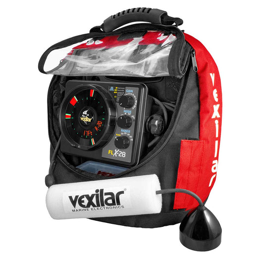 Vexilar FLX-28 Pro Pack II ProView Ice-Ducer with Soft Pack | SendIt Sailing