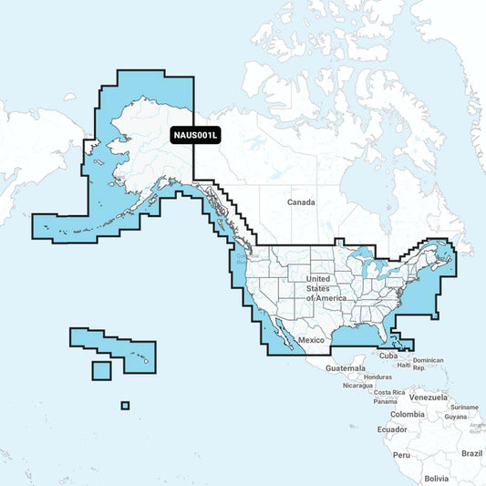 Navionics NAUS001L - U.S. and Coastal Canada - Navionics+ | SendIt Sailing